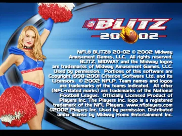 NFL Blitz 2002 (USA) screen shot title